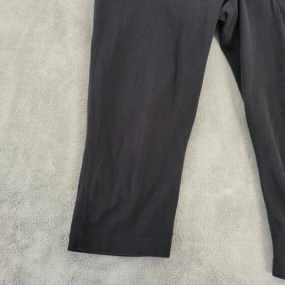 Ideology Womens Leggings Extra Large XL Pull On Black Cotton Blend BLA40E - Picture 4 of 9